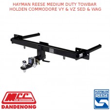 HAYMAN REESE MEDIUM DUTY TOWBAR FITS HOLDEN COMMODORE VY & VZ SED & WAG